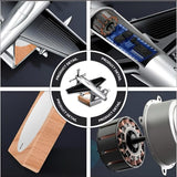 Solar Powered Aeroplane Car Air Freshner