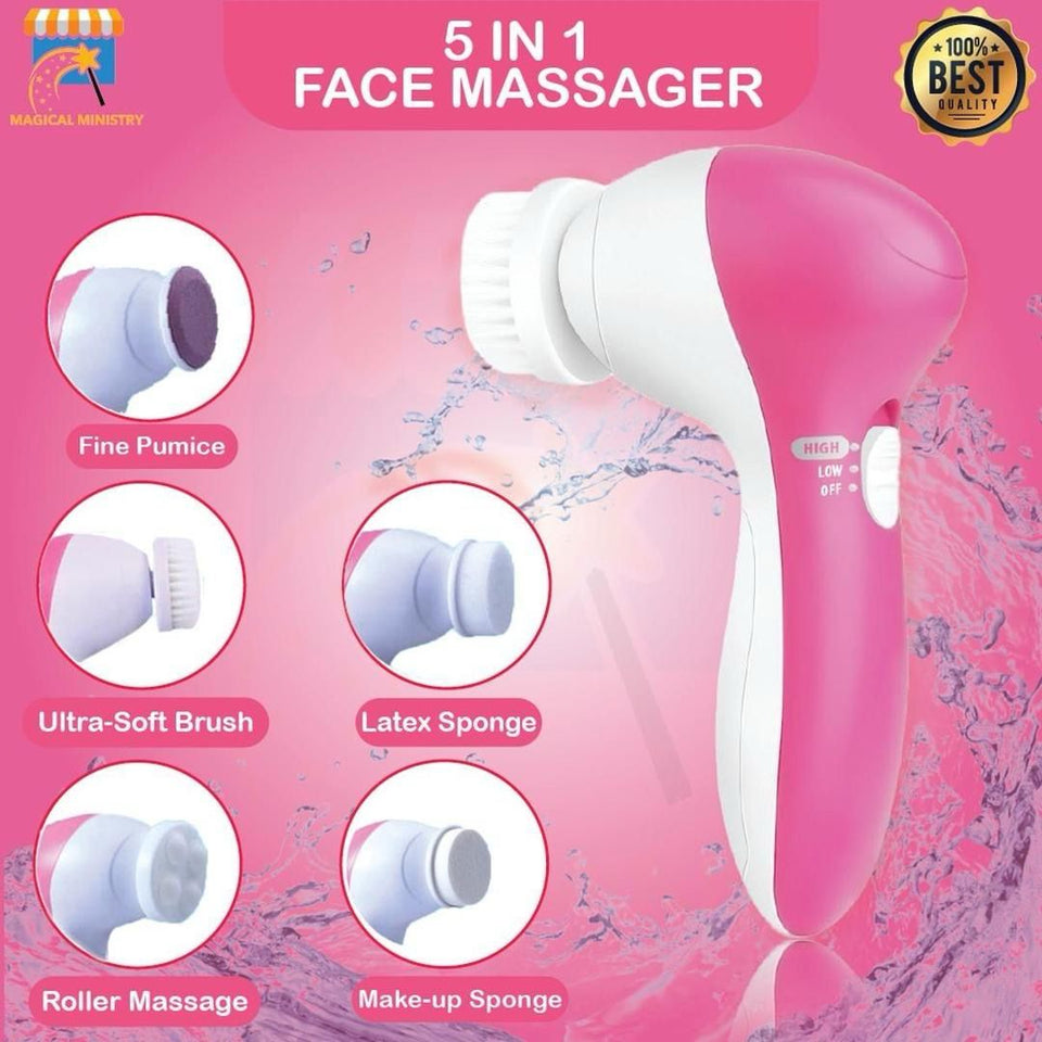 Personal Grooming Facial Cleansing Massager Brush
